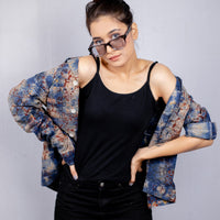 MOZAIC VINES INDIGO House of Bardi