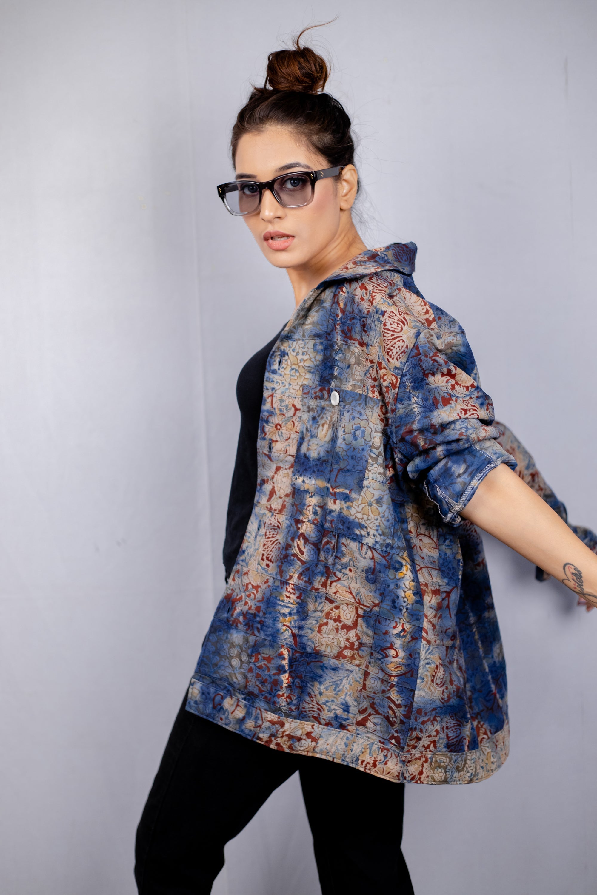 MOZAIC VINES INDIGO House of Bardi