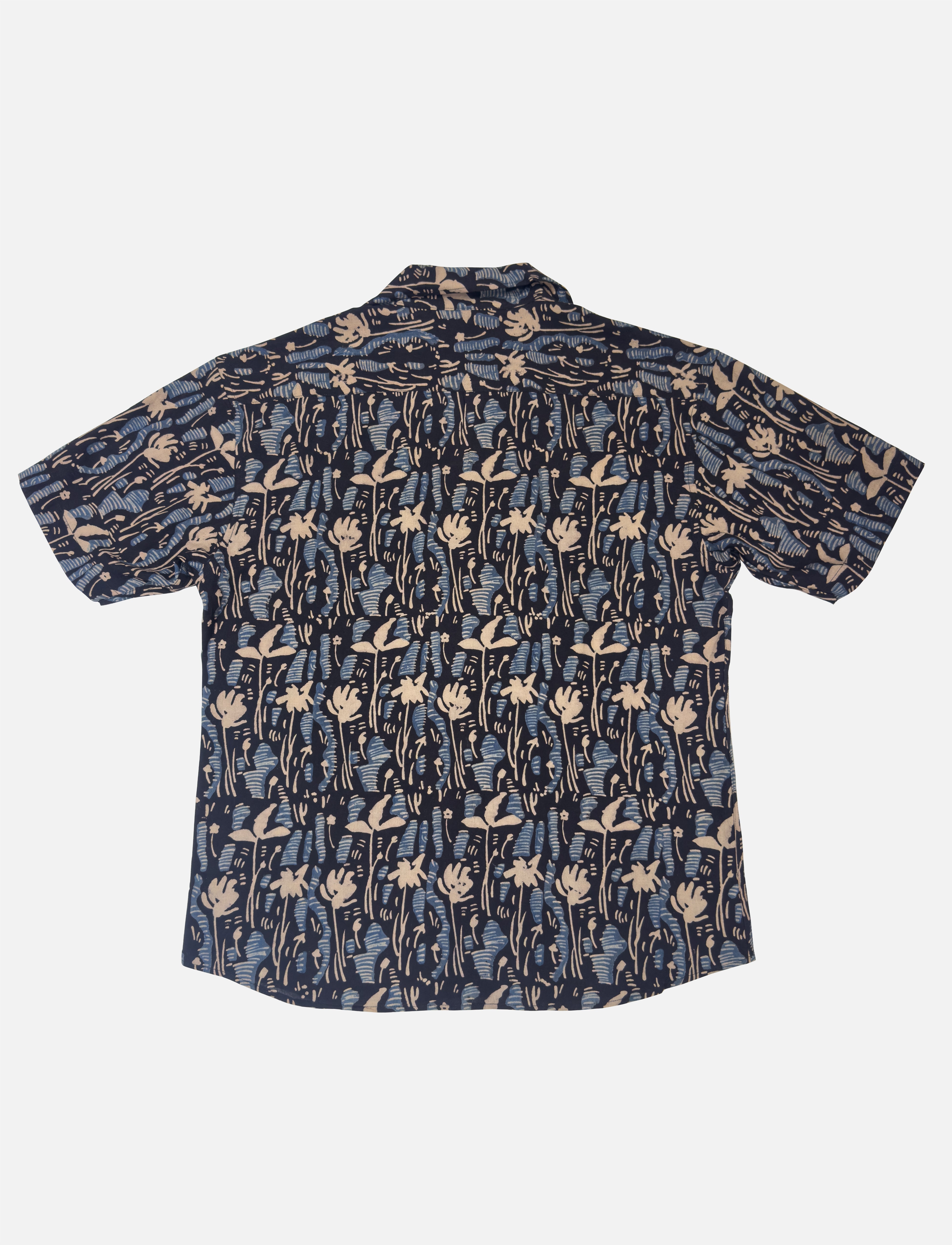 Abstract Ajrakh Black Bardi