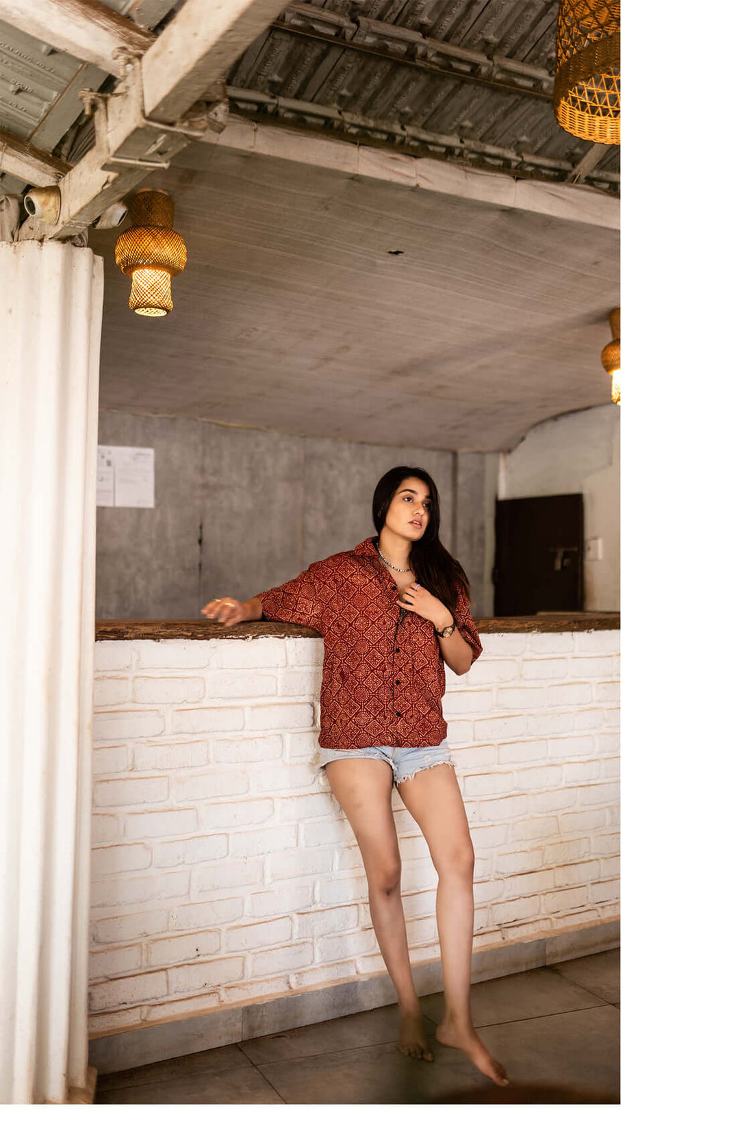 Beatnik Ajrakh Rust houseofbardi